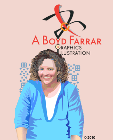 My self portrait in Illustrator